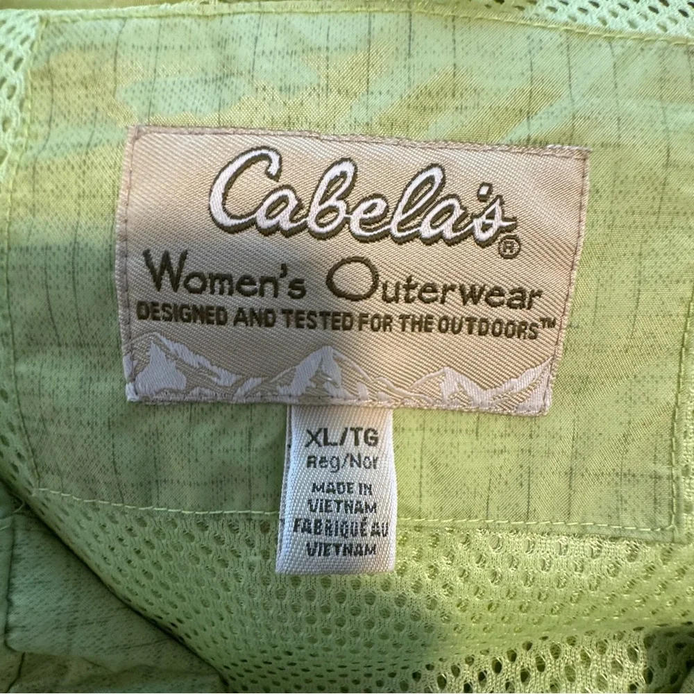 Cabela’s Packable Jacket Green XL - Picture 7 of 9